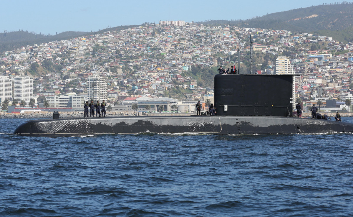 Submarino SS 21 Simpson Foto Ministerio de Defensa de Chile 002