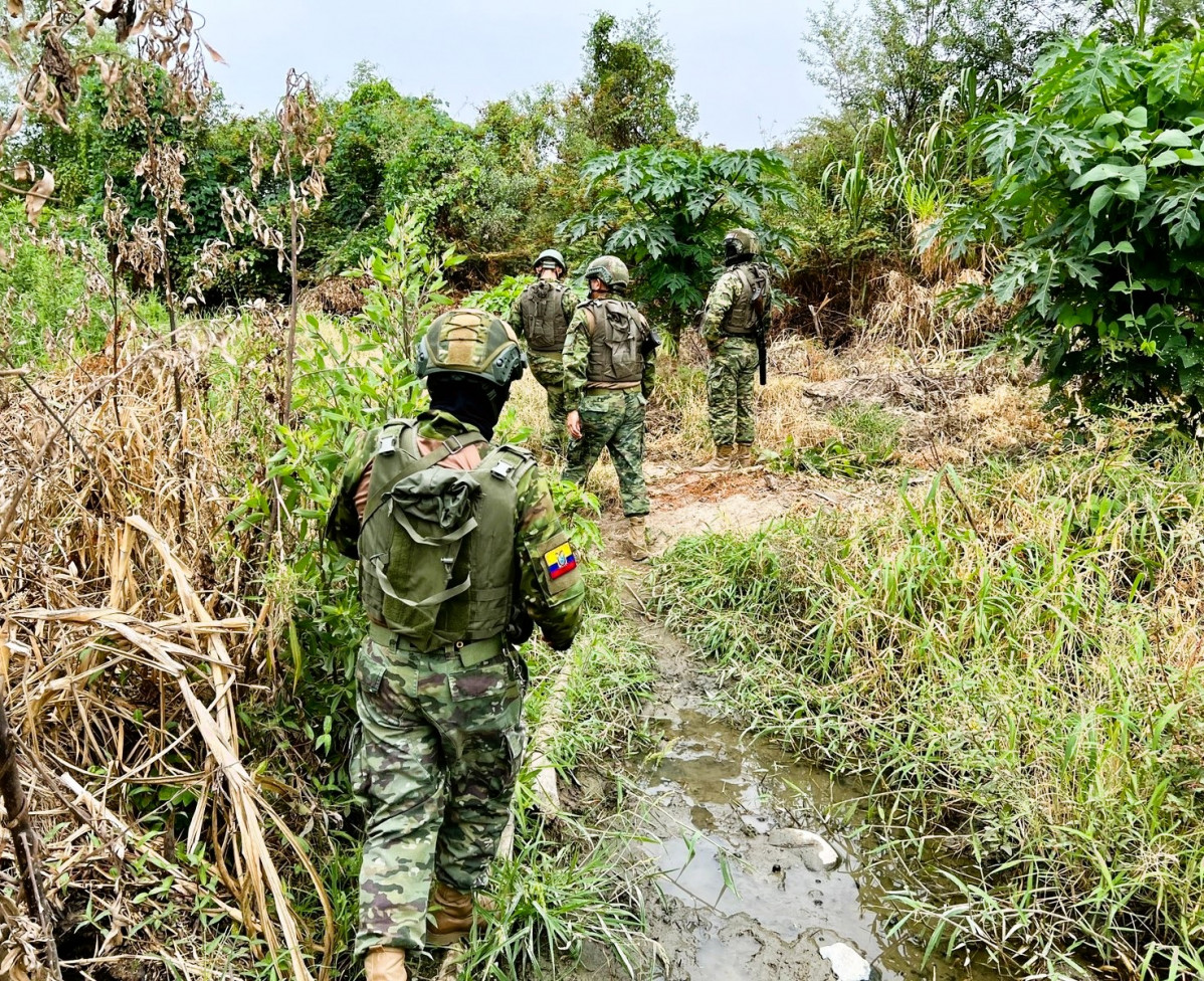 Soldados Ecuatorianos. Foto Ejercito del Ecuador 2