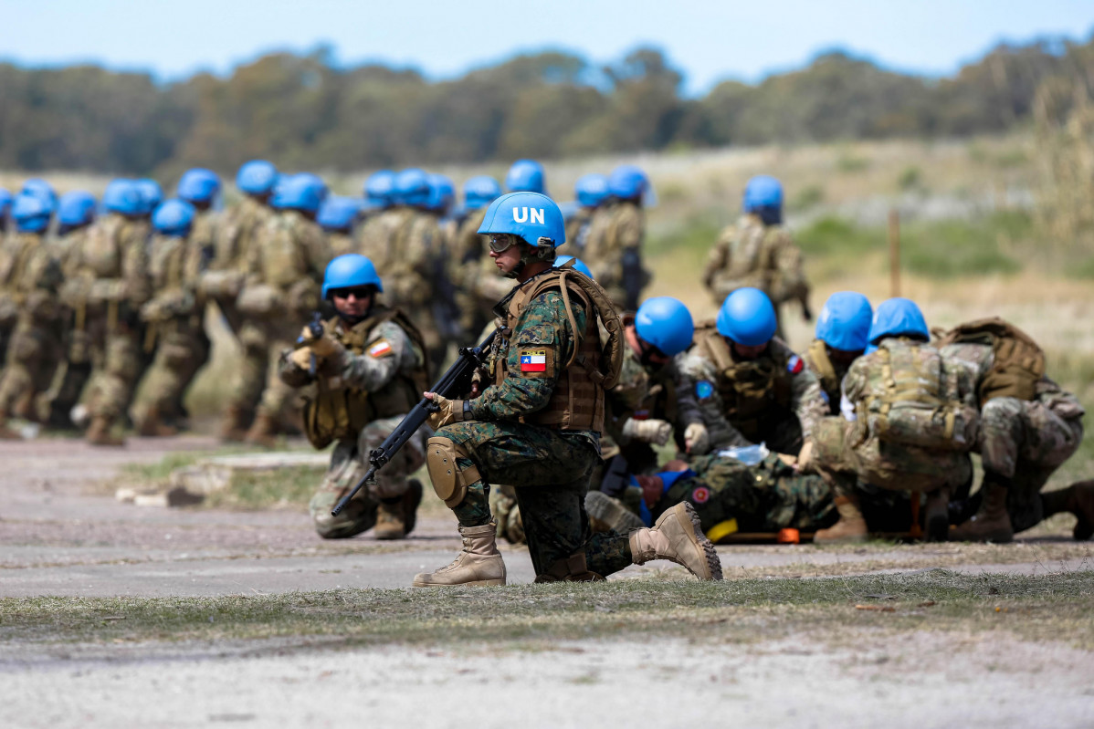 Ejercicio de Fuerza de Paz Conjunta Combinada Cruz del Sur III en Argentina Foto Estado Mayor Conjunto de Chile